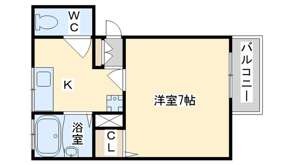 ラークハイツの物件間取画像